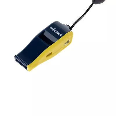 Mikasa Whistle Beat Master Navy Yellow ABS For Volleyball Referee ‎BEAT-NBY NEW • $28.62