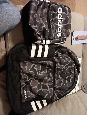 Adidas Classic 3S 4 Backpack Nomad Camo With Matching Lunch Bag  • $19.99