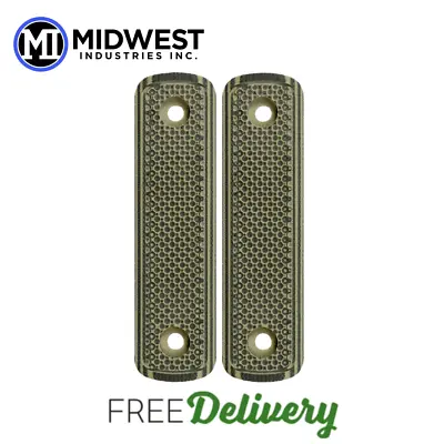 Midwest Industries Lever Action G10 Straight Style Grip Panel OD Green / Black • $108.25