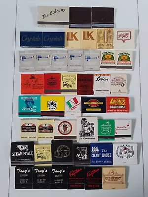 Vintage US Restaurants Matchbooks Matches Lot Of 46 • $15