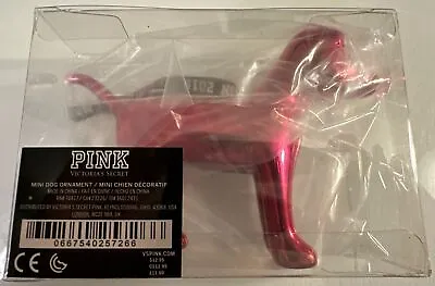 2015 Victoria's Secret Pink Mini Dog Christmas Tree Ornament • $11.99