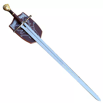 Narnia Chronicles Movie Prince Medieveal Sword Replica With Inscription + Plaque • $89.99