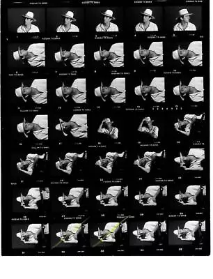 £9.66 • Buy 1989 James McMurtry NYC Folk Original David Gahr Music Contact Sheet Photo C95