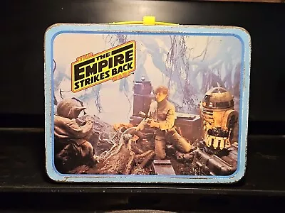 1980 Star Wars:  The Empire Strikes Back Thermos Brand Metal Lunchbox  • $45