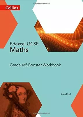 GCSE Maths Edexcel Grade 4/5 Booster Workbook (Collins GCSE Maths)Collins UK • £2.56