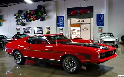 1971 Ford Mustang Mach 1 - Poster 20x30 Sports Car Muscle Car • $19.99