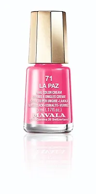Mavala Free-of-12 Harmful Ingred Mini Nail Polish La Paz Cool Hot Pink Fuchsia • $8