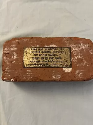 VINTAGE LOEW'S GRAND THEATER BRICK - Gone With The Wind Premiere 1939 • $24.99