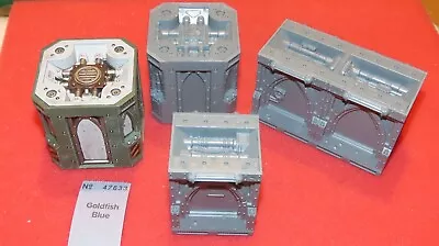 Games Workshop Necromunda Zone Mortalis Scenery Terrain Columns Wide Walls Spare • £31.99