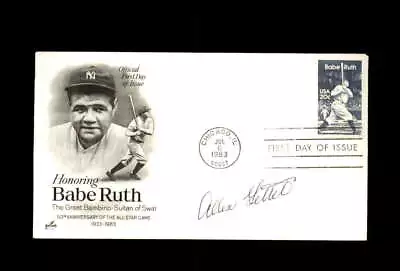 Allen Gettel Signed 1983 FDC Babe Ruth Cache New York Yankees Autograph • $14