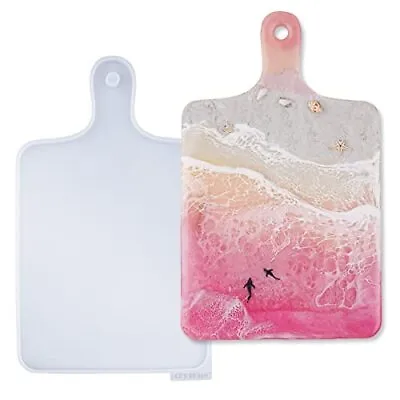 Silicone Epoxy Resin Molds For Rectangle Cutting Board Large • $12.40