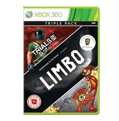 Trials HD/Limbo/Splosion Man (Microsoft Xbox 360 2012 • £19.99