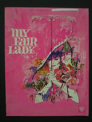  My Fair Lady  1964 Film Souvenir Programme- Audrey Hepburn. Col / Bw 30 Pg Ex • £6.99