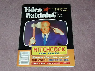 VIDEO WATCHDOG # 73 HITCHCOCK Norman Lloyd Blair Witch 2 FREE SHIPPING USA • $9.75