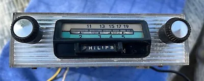 Phillips N3676-01V 1950s Vintage Car Radio Retro Original Unrestored Untested • $113.69