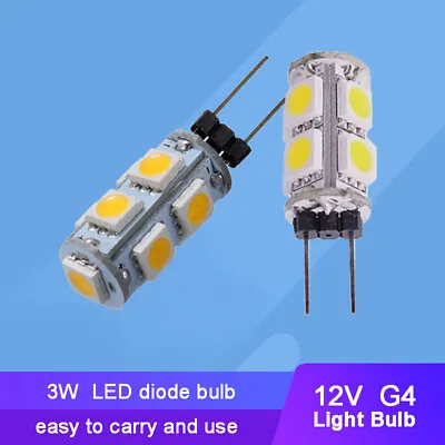 2pcs LED Bulb Lamp Light G4 DC 12V 2W High Brightness Spotlight • $2.69