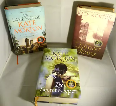 KATE MORTON BOOK BUNDLE X 3 Lake House Secret Keeper Distance Hours H/B 1st EDs • £14.07