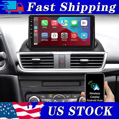 For 2014-2019 Mazda 3 Axela 9'' Android 12 Car Radio Stereo Gps Navi 2gb+32gb • $158.99