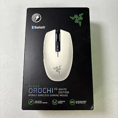 Razer Orochi V2 Mobile Wireless Gaming Mouse - White *A-GRADE* (FREE SHIPPING) • $65