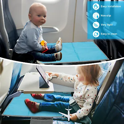 $23.31 • Buy Travel Bed Kids Toddler Seat Extender Airplane Hammock Footrest Accessories
