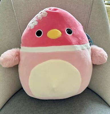 * Squishmallows Sonja Pink Mallard Duck 11” * - US Import • £30