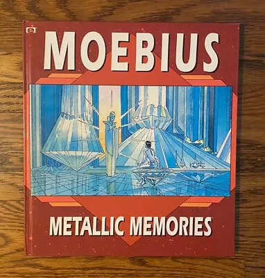 Moebius Metallic Memories Art Book  1992 Epic Hardcover RARE • $170