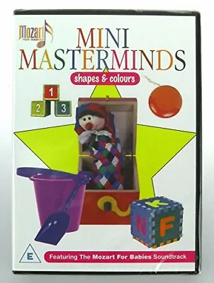 Mini Masterminds Shapes & Colours By Mozart For Babies DVD Educational (2007) • £5.92