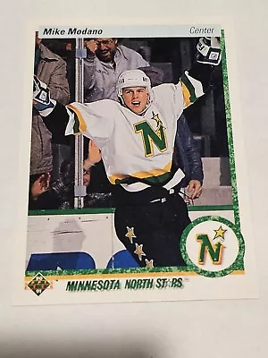 1990-91 Mike Modano Upper Deck Hockey Rookie RC North Stars #46 • $2