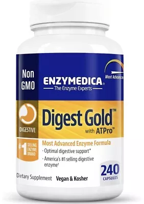 Enzymedica Digest Gold Digestive Support Supplement - 240 Count • $73