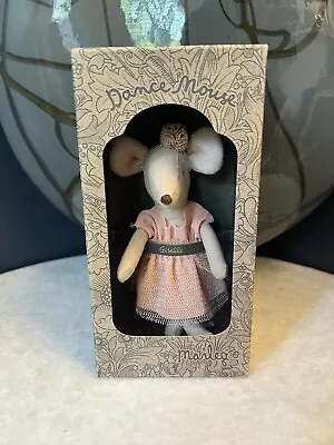 Retired Discontinued Maileg Dance Ballet Mouse Giselle Magnetic Hands • $92.37