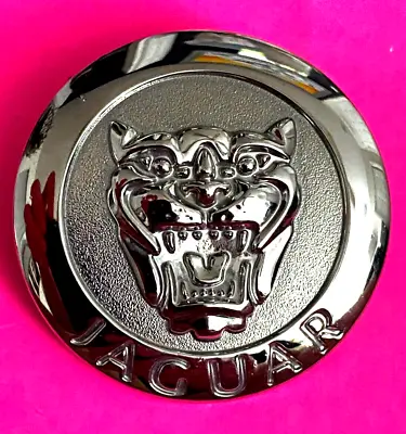 Jaguar S-Type Front Grille Growler Emblem Plastic Round Badge 4R83 16B856AC • $59.95