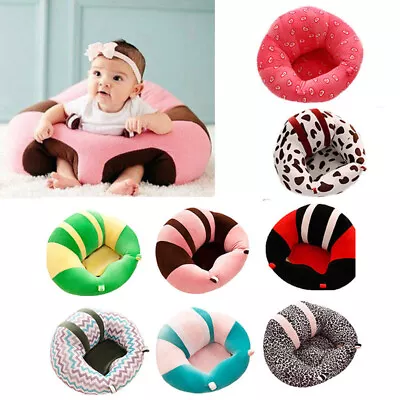 Bag Chair Cushion Pillow Kids Support Seat Sit Up Sofa Baby Toy Soft Bean New • £11.83