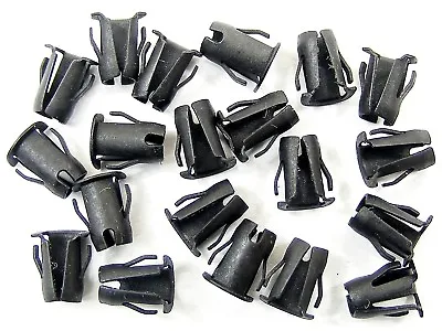 Ford Barrel Clips- Fits 5/32  Hole- 1/8  Stud- Emblem Trim Etc- 20 Clips- #018 • $12.95