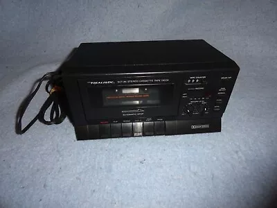 Vintage Realistic Stereo Cassette Player Recorder Tape Deck SCT-86 Dolby System • $24.99