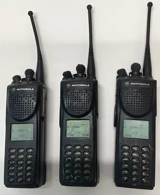 3 Motorola XTS3000 III VHF 136-174mhz 255ch P25 Digital Radio H09KDH9PW7BN XTS • $125