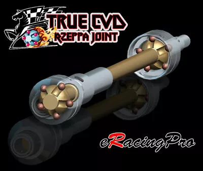 2 Pcs Front /Rear  True CVD Axle Shaft Fit Traxxas T-Maxx 3.3 Revo 2.5/3.3 • $69.99