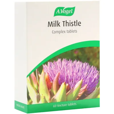A Vogel Milk Thistle Complex With Dandelion And Artichoke 60 Tincture Tablets • £16.10
