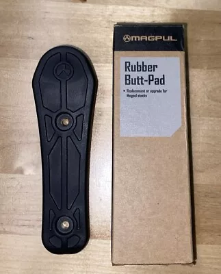 Magpul MAG317 Black Enhanced Rubber Butt-Pad For Tactical 223/7.62 Rifle Stocks • $25