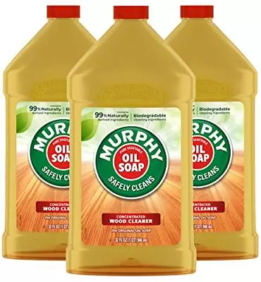 Murphy Oil Soap Wood Cleaner Original 32 Ounce 3 Pack • $20.53