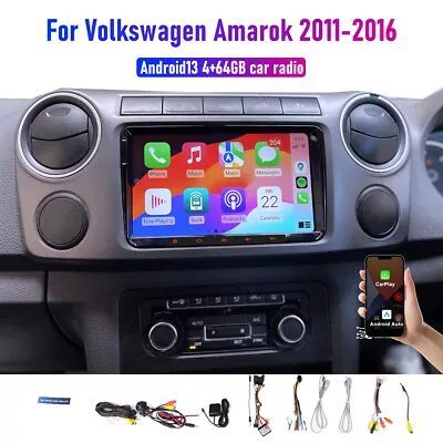 9'' Wireless CarPlay Android Auto For VW Amarok 2011-2016 Head Unit Car Radio • $248.59