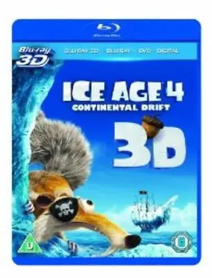 Ice Age 4: Continental Drift (Blu-ray 3D Blu-ray Expertly Refurbished Product • £2.50