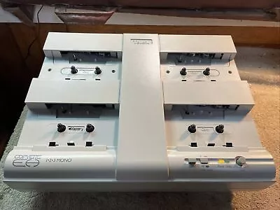 Vintage Telex Copyette 1 2 3 Mono Cassette Copier Duplicator 300350100 W/tapes • $150