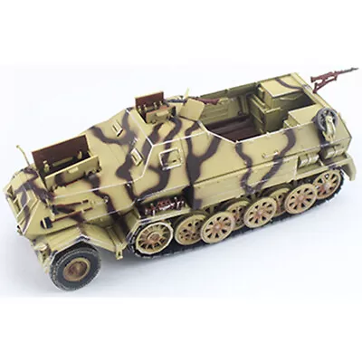 PMA P0320 Sd.Kfz.8 DB10 Half Track Vehicle 88 Gun Tractor Trailer 1/72 Model • $54.99