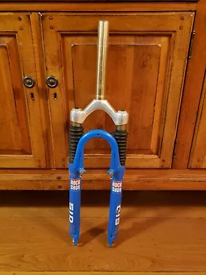 $170 • Buy Rock Shox SID Dual Air Fork, For Disc Or V Brake 1 1/8, Vintage Mtb Bike, Blue