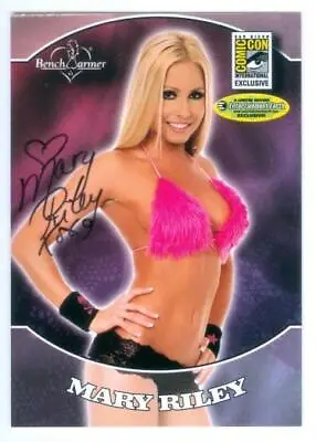 Mary Riley  2008 Comic Con Promo Autograph Card  Benchwarmer Archive 2009 • $19.99