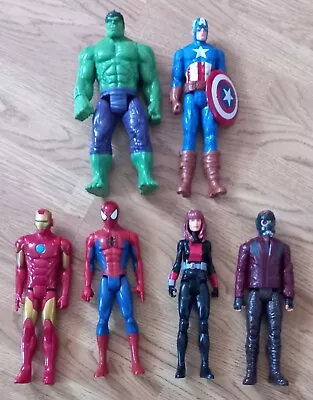 12 Inch Marvel Action Figures-Set Of 6 • £9.99