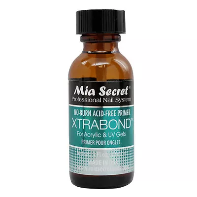 Mia Secret No-Burn Acid-Free Primer XTRABOND For Acrylic & UV Gels 1oz /30ml • $11.99