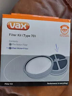 Type 70 Pre Motor Vacuum  Filter For Vax Energise Pulse Pet New • £4