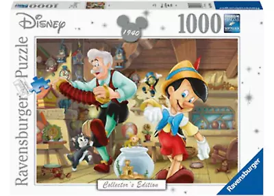 Ravensburger - Disney Moments 1940 Pinocchio (Collector's Edition) Puzzle 1000pc • $51