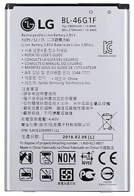 New OEM Original LG BL-46G1F Battery For K20 K10 (2017) K425 K428 K430H K20 Plus • $9.50